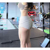 纯欲风性感包臀短裤 ins 低腰热裤 女2026年新款 运动健身瑜伽休闲裤