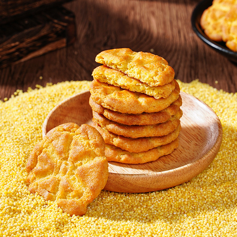 茯苓山药桃酥饼无蔗糖