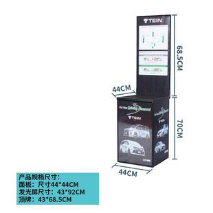 广牌海报牌发光发灯光展示柜告落地箱招聘地夜广告推市展架架餐饮