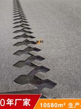 安耐切毛毡带厂TCX4.0mm振动刀机布台家灰色双面毛毡割垫透气传送