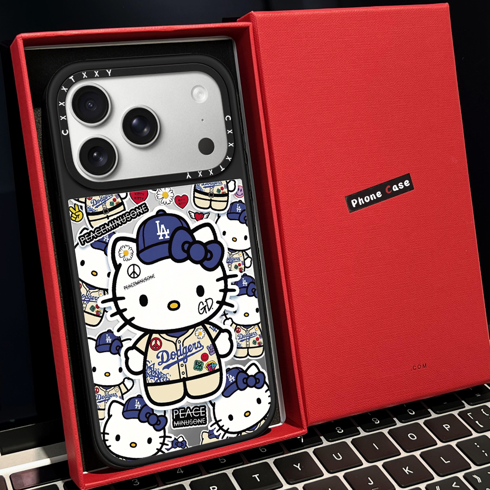 【C家】蓝帽子kt权志龙GD潮牌磁吸MagSafe适用苹果17/16proMax手机壳iPhone15防摔16pro保护套13/14镜面17Air
