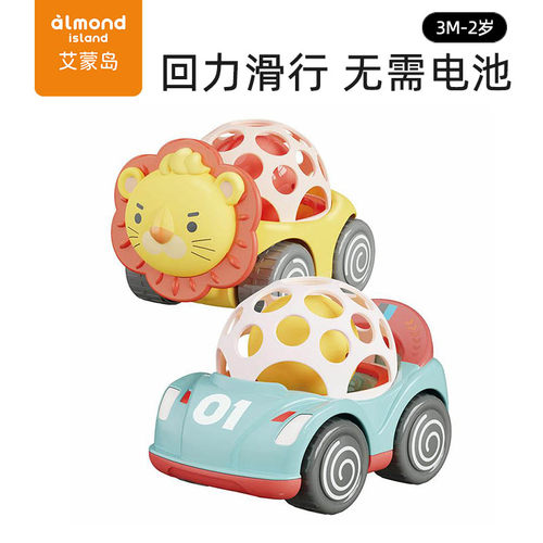 艾蒙岛儿童小汽车男惯性玩具回力