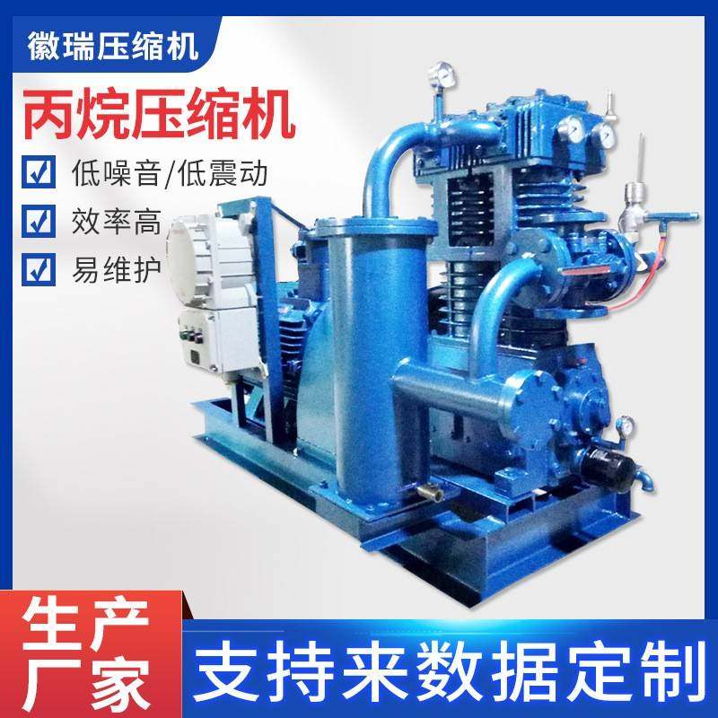 ZW2.0-16-24联轴器丙烷压缩机活塞式压缩机防爆定制