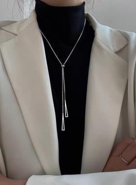 2024新款毛衣链女款长款项链