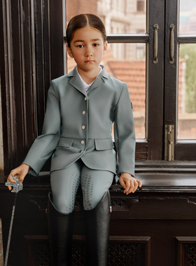 AYM爱跃马 | Pop系列儿童纯色骑士服马术比赛专业西服外套 | 预售