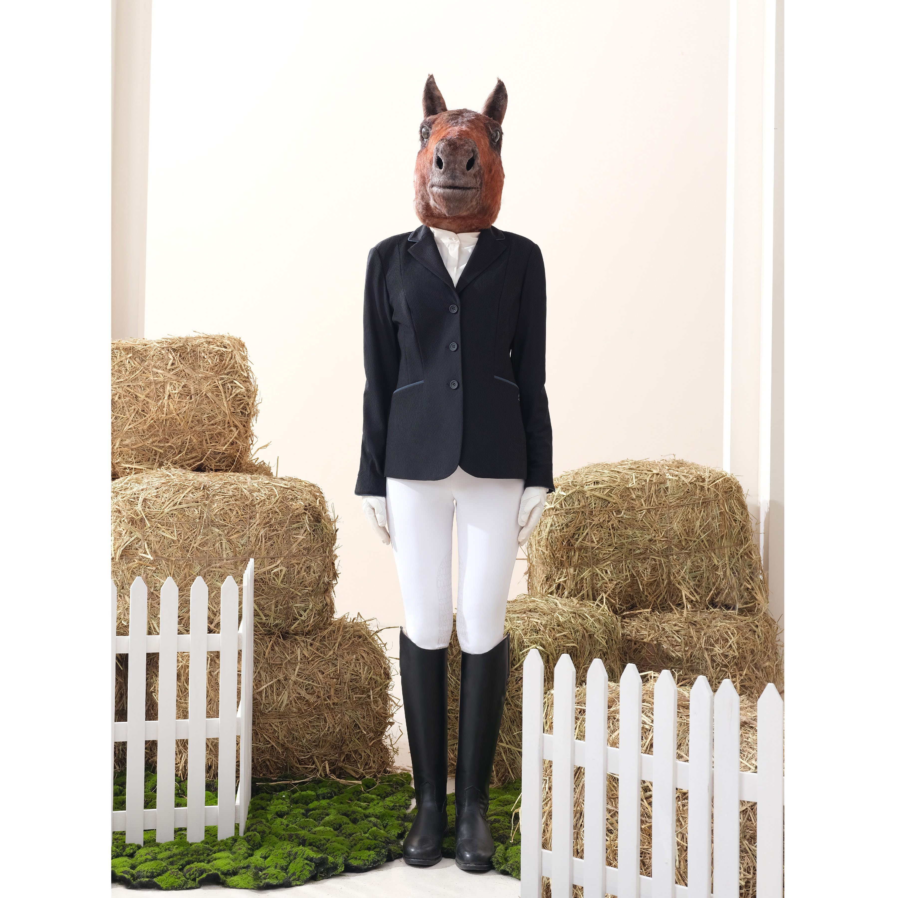 AYM爱跃马女士网格骑士服