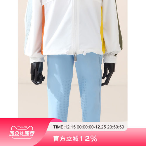 爱跃马儿童半胶马裤点阵式新胶印