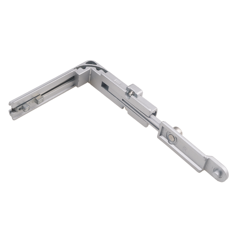 坚朗kinlong断桥铝合金门窗户内开内倒平开上悬转角器拐角器配件