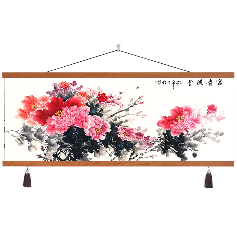 花开富贵牡丹装饰挂画