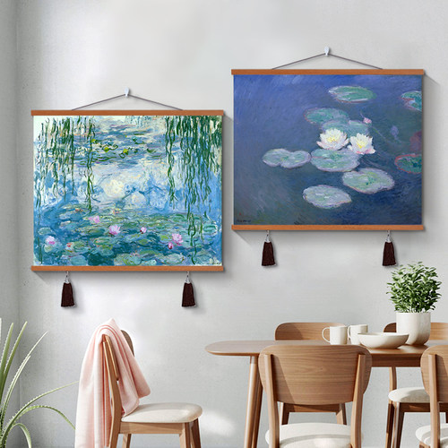 电表箱北欧可定制免打孔挂画简约