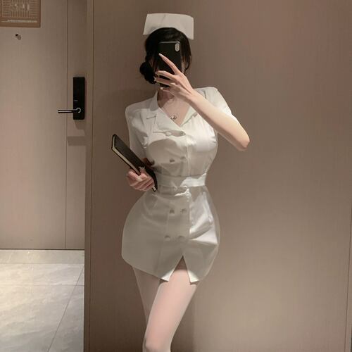 性感万圣节护士服cos角色