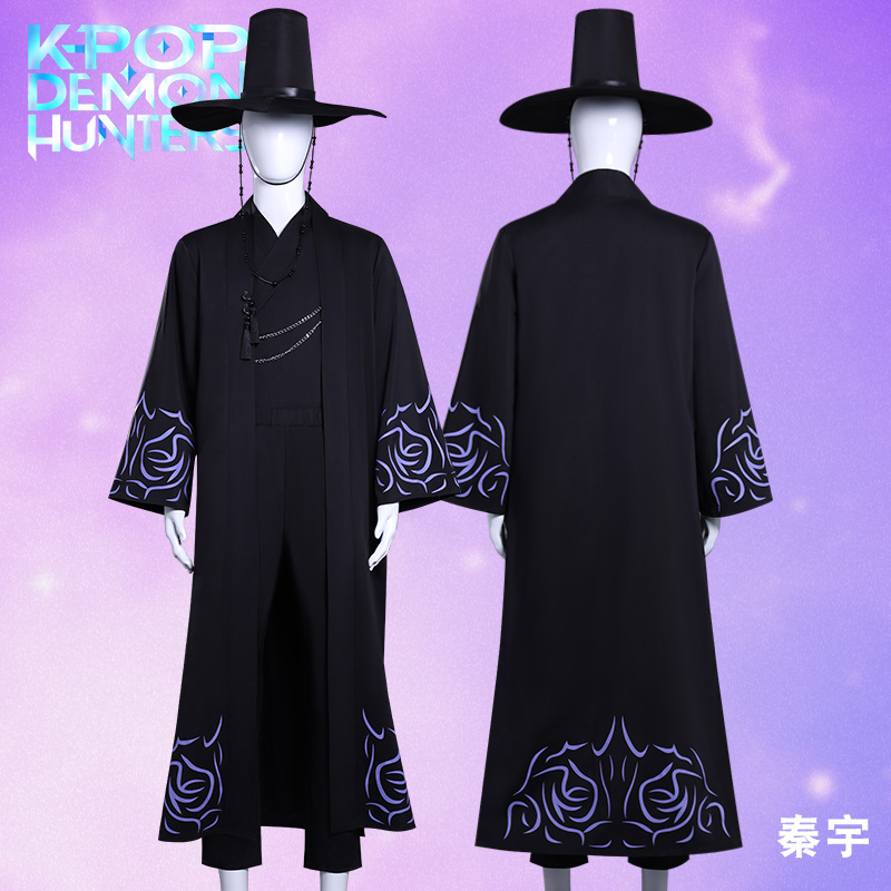 Kpop猎魔女团cos服恶魔男