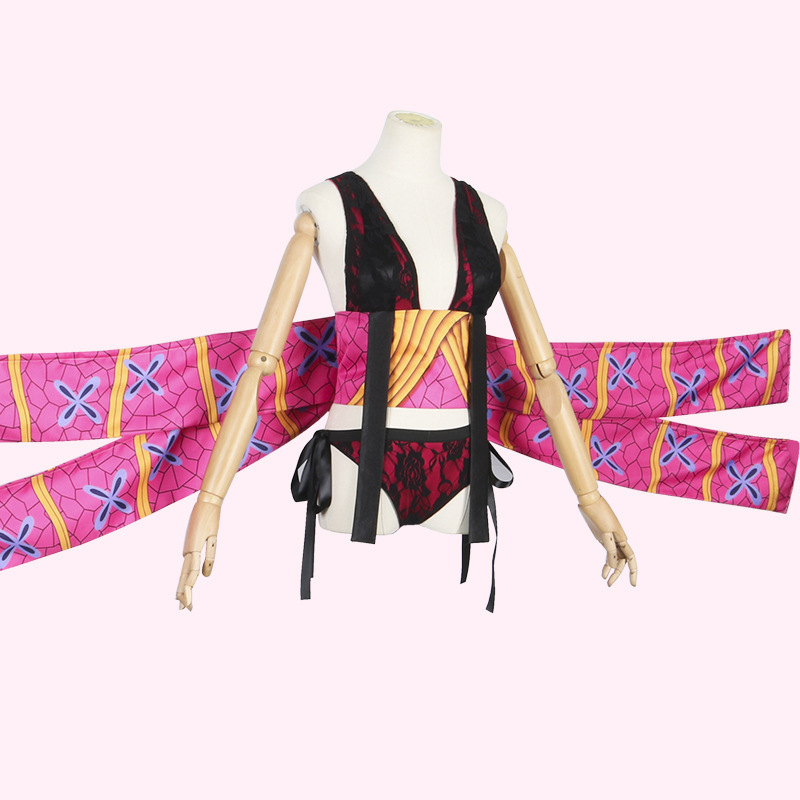 上弦陸堕姬 cosplay服装祢豆子蝴蝶忍cos服角色扮演cos服