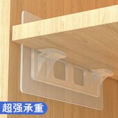 免打孔隔层板托衣柜隔板固定器置物架角架柜子板子直角支架支撑架