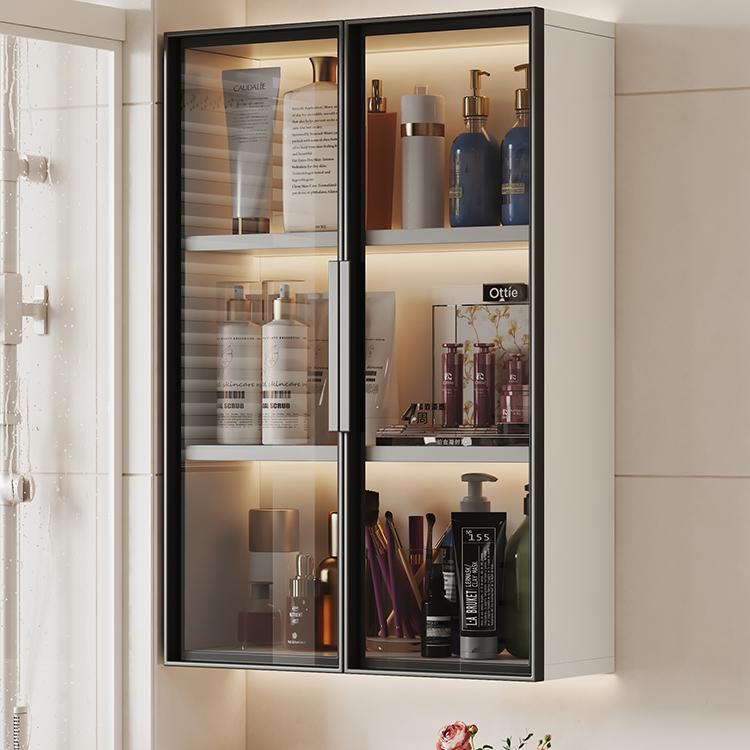 铝合金吊柜厨房墙壁柜卫生间置物柜阳台储物柜定制浴室挂墙式橱柜