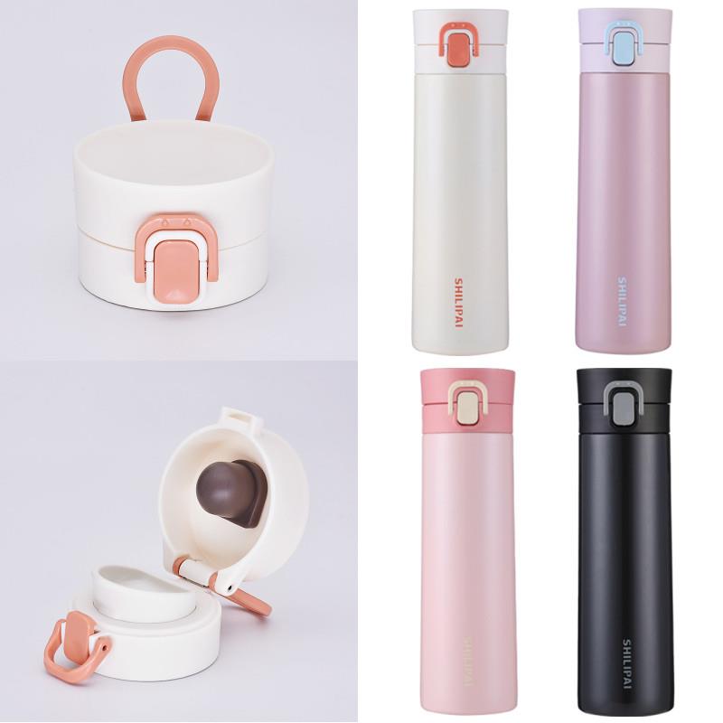 便利100不锈钢保温杯SL202877-500直饮杯盖350弹跳盖子水杯配件