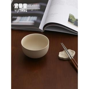 宜集堂INS中古饭碗陶瓷高级感乔迁之喜新居餐具家用单个一人一碗