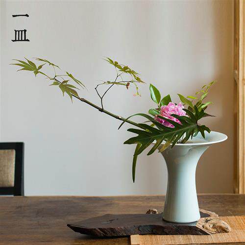 池坊花器剑山插花器生花立花中式文人器皿花道禅意摆件设插花花艺