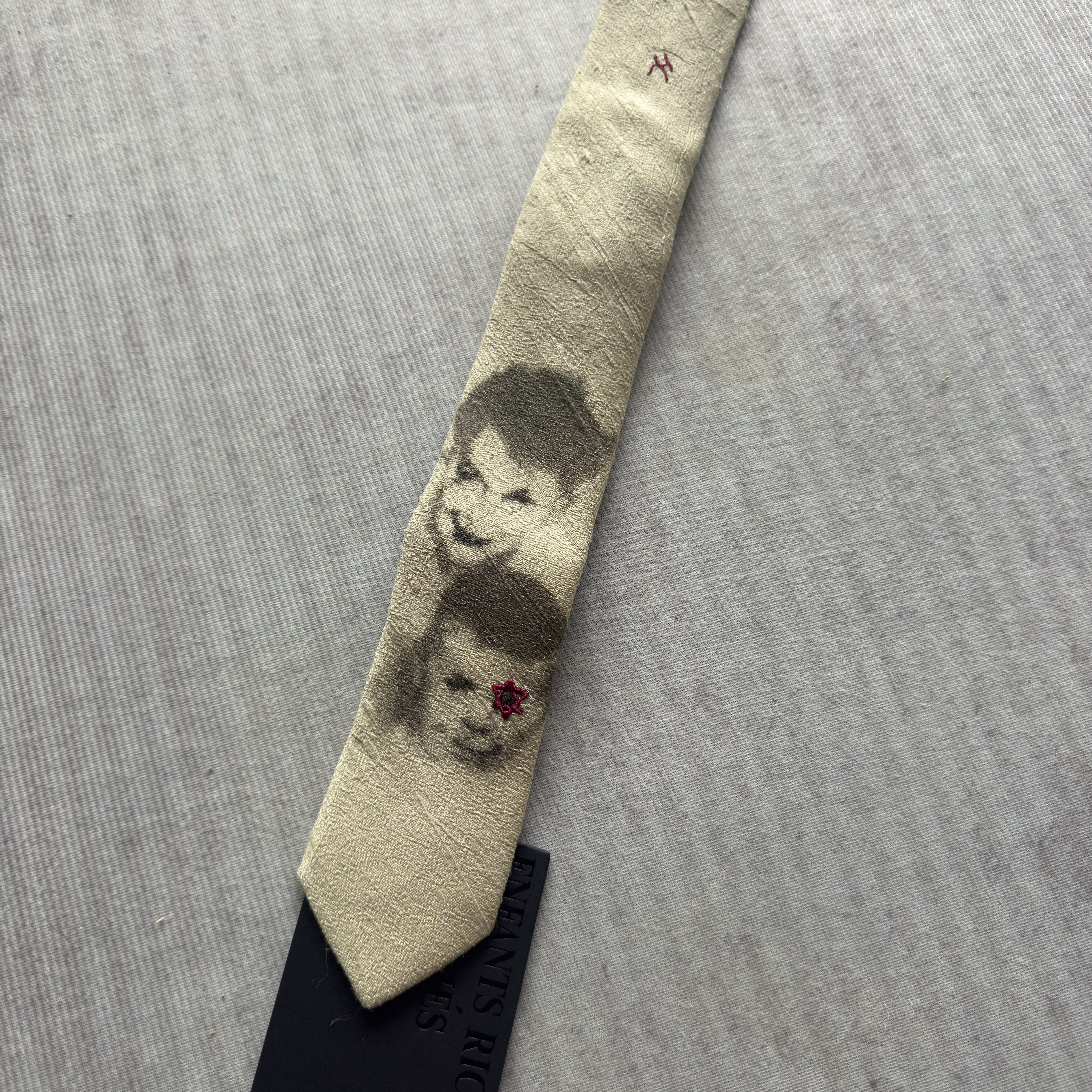 thumbnail for Pre-s[Melancholy God, Decadent Party, Melancholy Rich Second Generation ERD 26ss Little Boy Embroidered Tie