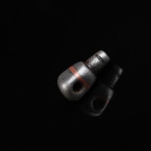 202611mm藏式天铁托甲手工镶嵌紫铜古朴百搭款三通西藏文玩老佛珠
