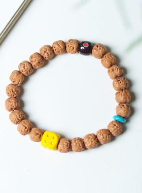 2026藏式佛手小金刚菩提子五爪三日红原籽直切佛珠单圈手持男女手