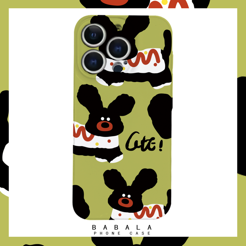 简笔画可爱小狗精孔菲林二合一手机壳适用苹果17nova14华为p70mate60小米15opporen14ovivo荣耀300iPhone16,3C数码配件,手机保护套/壳,淘宝优惠券,粉丝福利购,淘宝优惠卷