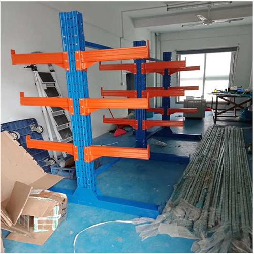 悬臂式重型仓库货架铝型材水管钢管材加厚单双面多层托臂货架定做