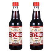 龙门米醋6度原酿酸香米醋家用食用醋纯酿酿造480ml0添加米醋