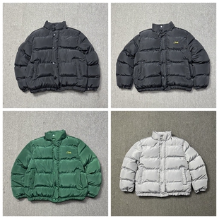 DRILL风美式街头嘻哈立领棉服男2025年新款潮牌冬季夹克棉衣外套