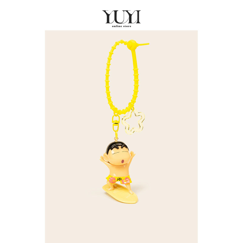 YUYI正版可爱冲浪板泳圈蜡笔小新卡通书包挂件女礼物汽车钥匙链男,服饰配件/皮带/帽子/围巾,包挂件,淘宝优惠券,粉丝福利购,淘宝优惠卷