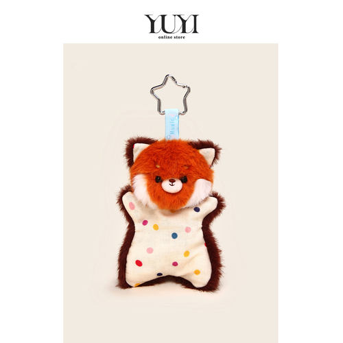 YUYI原创豆袋安抚玩偶毛绒丑萌捏捏青蛙闺蜜情侣公仔包挂件钥匙扣