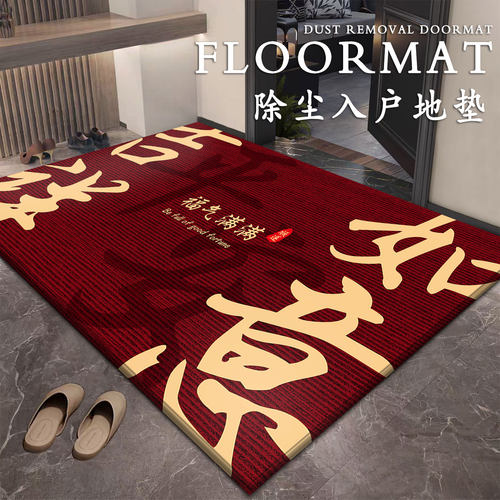 舞福龙家用轻奢防滑入户门垫