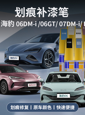比亚迪海豹06dmi/06gt/07dmi/ev/05dmi补漆笔修复划痕修复原车漆