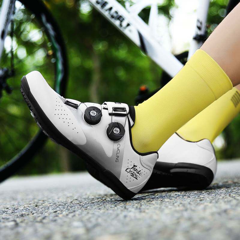 森歌专业骑行鞋锁鞋公路车山地车无锁自行车鞋非锁单车鞋硬底春季