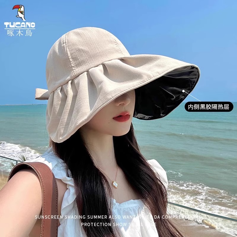 好物上新！夏季女士大帽檐防晒帽