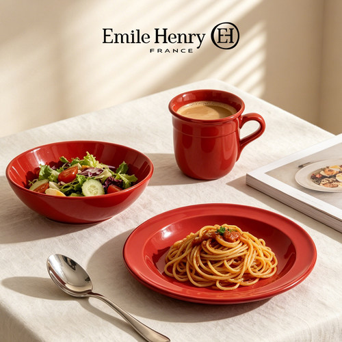 【特价正品】法国进口Emile Henry陶瓷盘子碗烘焙模具