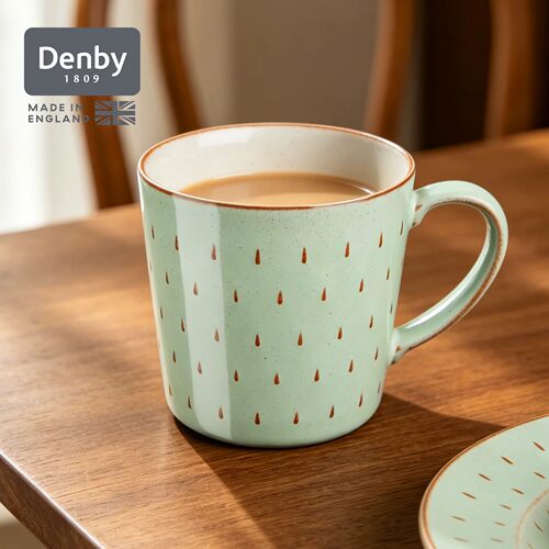 Denby高颜值陶瓷女士专用咖啡杯