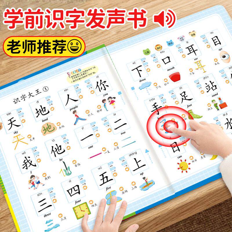 学前识字大王3000字【老师推荐】