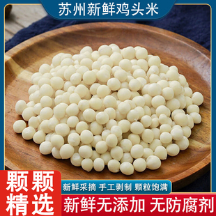 鸡头米2025年新货芡实仁当天采摘芡实养胃半成品手剥苏州特产冷冻
