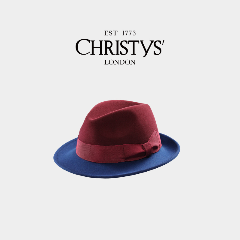 Christys百年皇室品牌Trilby帽