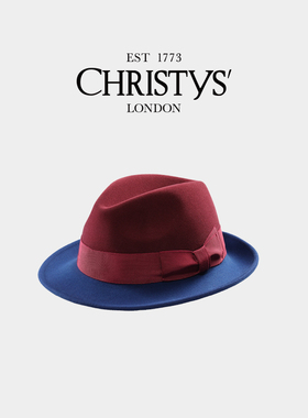 【官方正品】Christys'百年皇室品牌 羊毛礼帽Trilby爵士帽毡帽