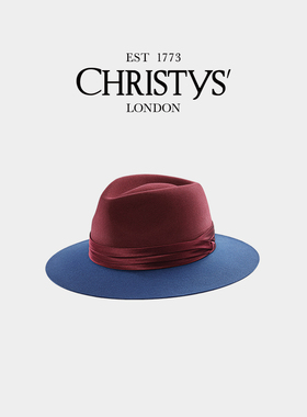 【官方正品】Christys'英国皇室品牌 羊毛礼帽Fedora费多拉毡帽