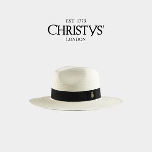 【于适同款】Christys'  百年皇室品牌 巴拿马Fedora草帽