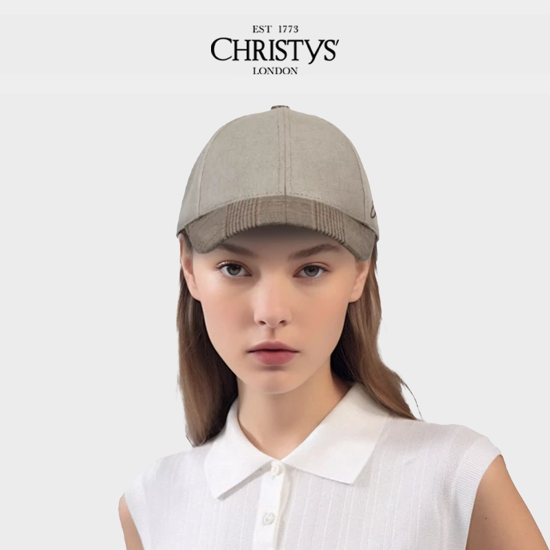 【热销爆品】Christys'百年皇室品牌Baseball Cap棒球帽 鸭舌帽 - 实物图