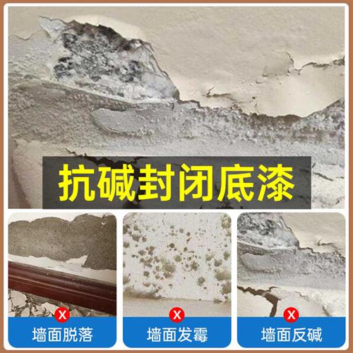 外墙底漆防霉抗碱封闭漆透明乳胶漆真石漆墙面油漆涂料耐候外墙漆