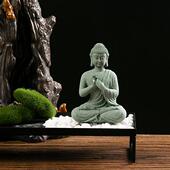 跨境新品 饰石头摆件 工艺品鱼缸水族造景佛像禅意摆件玄关景观装