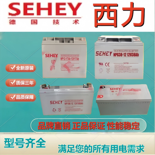 SEHEY西力蓄电池NP12-100NP12-40NP12-38 NP12-17NP12-24 NP12-65