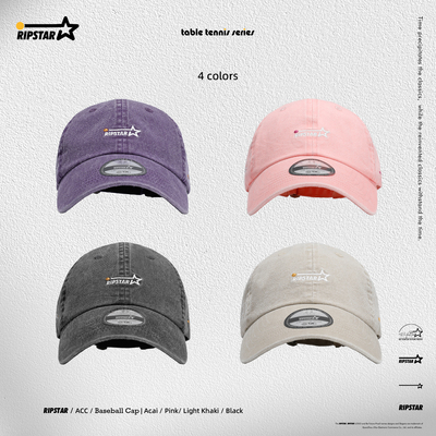 RIPSTAR/爆炸星复古水洗棒球帽