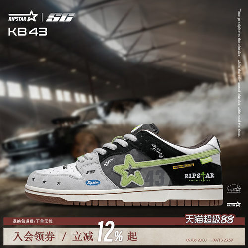 RIPSTAR/爆炸星休闲运动板鞋