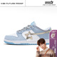 爆炸星蓝色星星板鞋 冰晶 女新款 运动鞋 RIPSTAR 男 秋冬季 休闲鞋